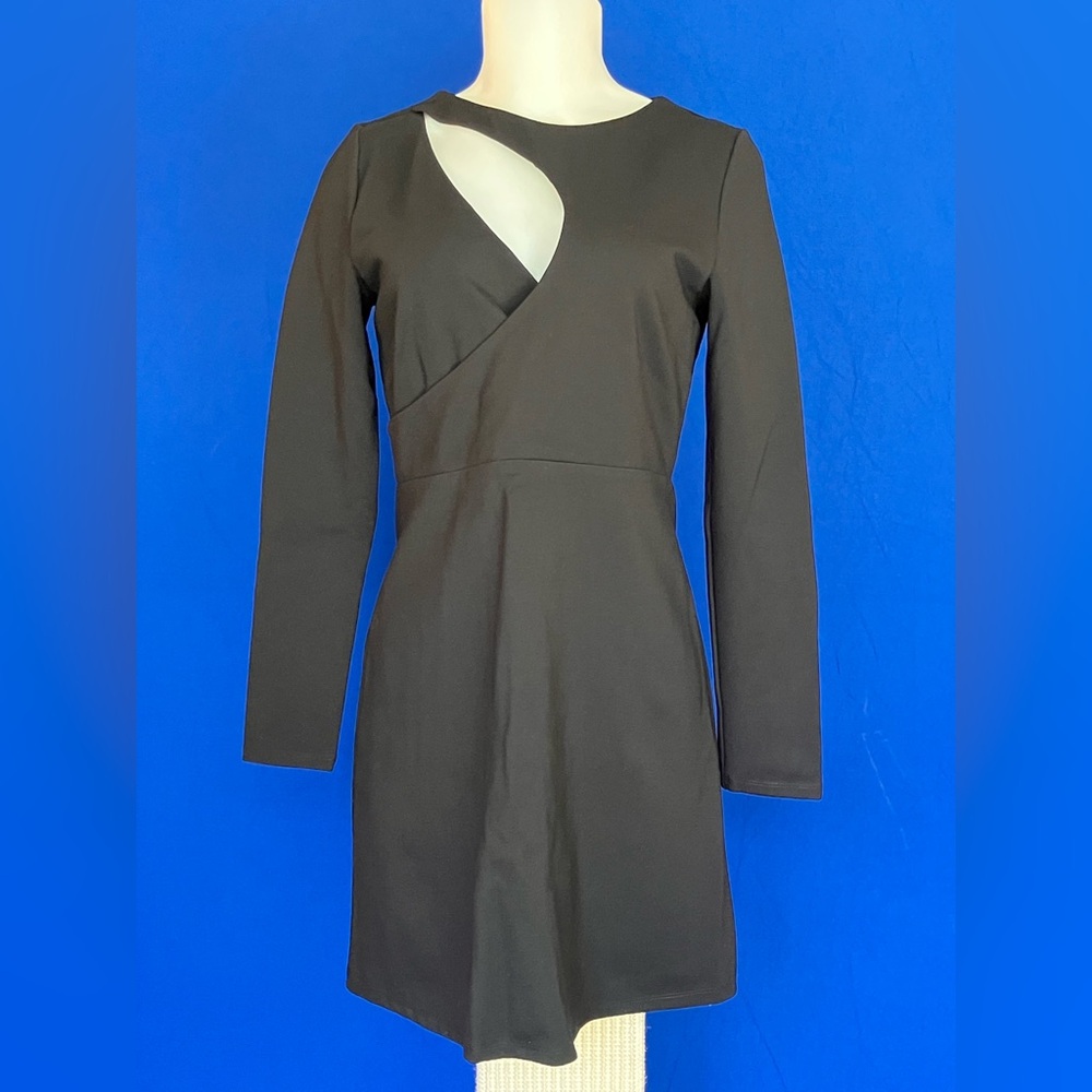 Kendall & Kylie Black Long Sleeve Dress